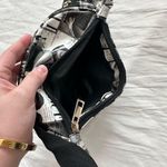 Black and White Graphic Print Belt Bag Photo 3