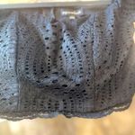 Sequin Hearts Lace Cold Shoulder Crop Top Size 3 (S) Photo 3