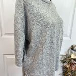 Workshop Republic Clothing WORKSHOP Republic Size M Heather Grey Pearl Soft Knit Top Athleisure Casual Photo 14