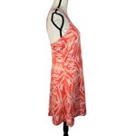 Title Nine Medium Yes Dress Inca Stretch Fit 'n Flare Shelf Bra Zipper Pockets Photo 2