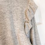 Gypsies & Moondust  Gray and Blue Ruffle Sleeve Top, EUC, Size Small Photo 7