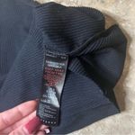 Topshop Black Ribbed Lace Trim Baby Tee Top Minimalist Basic Size 2 XS Photo 7