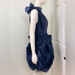 White by Vera Wang Midnight Blue Mini Dress Size 8 Photo 5