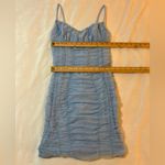Tic Toc  Ruched Bodycond Blue Mini Dress Size‎ Small Photo 5