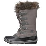 Sorel  Joan of Arctic Leather Waterproof Lace Up Faux Fur Boots Photo 2