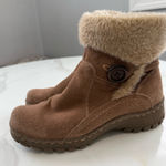 st. john's bay  Tan Faux Fur Boots Photo 0