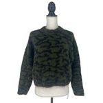 frame denim Frame Abstract Jacquard Crew Neck Sweater Photo 2