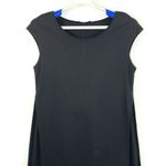 Lafayette 148 New York Black Dress Layered Sleeveless Viscose Blend Size Large Photo 7