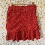 Native One Red Heart Skirt Size M Photo 4