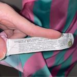 ZARA  7885/138 Barbiecore Satin Pink Seafoam Green Striped Button-down Shirt XS Photo 7