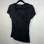 Attention  Black with Ruffles tee short sleeve size Small Photo 1