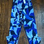 Aerie NWT  Offline Real Me Hi Rise Leggings Blue Print Small Photo 3
