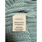 Jessica Simpson  Womens Medium Cardigan Sweater Knit‎ Button Front Blue Photo 5