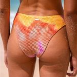 BERLOOK Orange Crochet Bikini Bottom ONLY 53 Size L Photo 1