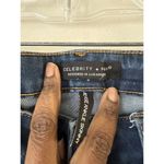 Celebrity Pink  Mid Rise Ankle Skinny Jeans Size 3/26 Raw Hem Style CJ2203305 Photo 2