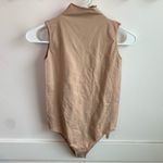SKIMS NWOT  Sandstone Mock Neck Sleeveless Bodysuit Photo 3