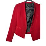 Aryn K Women's Medium Red Casual Blazer Jacket Open-Front Lined 20x20.5 Career Photo 1