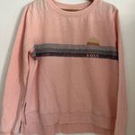 Roxy Light Pink Crewneck Sweatshirt Photo 1