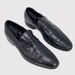 To Boot New York Francis Mens Dress Shoes Black Leather Penny Loafer US 10.5 Photo 0