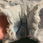 Pistola  Light Wash Distressed Denim Shorty Shorts Size 28 Casual Beach Vacation Photo 6