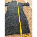 Wednesday's Girl Eyelash Midi Sweater Dress Womens Sz XS Fairy Grunge Witchy Blue Photo 7