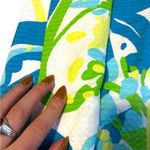 Lilly Pulitzer Janice Dress in Crystal Coast Resort White, Blue, Green Size 4 Photo 8