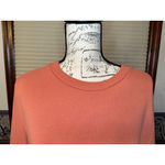 A New Day XXL Orange Crew Neck Sweatshirt Photo 1