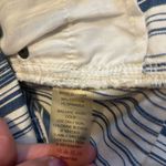 Two by Vince Camuto Navy and White Striped Cotton Skirt, Size 8 Blue Photo 7