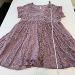 Torrid NWT Lilac Purple Stretch Lace Pockets Skater Dress Size 4X Photo 11