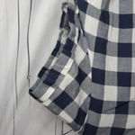 J.Crew  Mercantile Gingham Button-Up Short Sleeve Top Photo 1