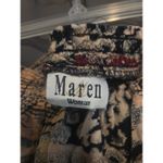 Maren Women's Skirt Size 14/16, Abstract Floral Paisley Design, Gathered Waist Photo 2