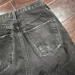 AGOLDE Distressed Raw Hem Grey / Black Denim Size 24 Photo 4