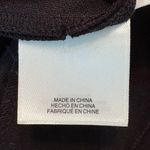 Kasper Classic Black scalloped Midi Dress size 12 NWT Photo 2