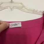 Akris Punto Blouse Top Pink Short Dolman Sleeves Silk Elastic Hem size 8 Photo 6