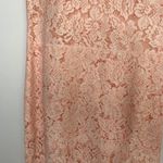 Ganni Duval Corded Lace Pink Midi Dress Womens EU 38 US 6/8 Photo 8
