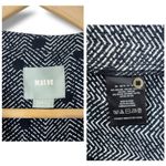 Anthropologie Anthro Maeve Galen Tassel Tie Chevron Dot Shift Dress Photo 11