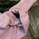 Vintage Fleece pink and camo quarter zip hooded sweatshirt Photo 2