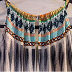 London Times  Halter Printed Tiered Maxi Dress Sz 10 Photo 5