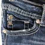 Miss Me  Womens Jeans JP5745B3 Boot Cut Low Rise Embroidered 27 Photo 3