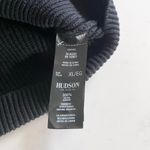 Hudson Womens Black Ribbed V Neck Front Button Cotton Cardigan size XL Photo 7