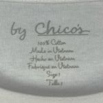 Chico’s Women’s Cotton Pullover Crew Neck Long Sleeve T Photo 5