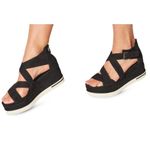 Eileen Fisher NWT  Boost Platform Wedge Sandals Sz. 9.5 Photo 1