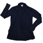 Athleta  Pranayama Restore Wrap Cardigan Blue Sweater Women's size Medium 777944 Photo 0