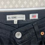 RE/DONE  Black High Rise Ankle Crop Skinny Jeans‎ Photo 6