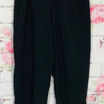 Lululemon Om Pant, Fold Over Waistband, Cropped/Capri, Sz 8 Photo 0
