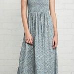 Rachel Pally  floral smocked midi dress size small summer wedding guest Photo 0