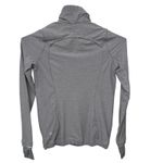 Lululemon Run Wild 1/2 Zip Pullover Women 4 Long Sleeve Pockets Stretch Jacket Gray Photo 3