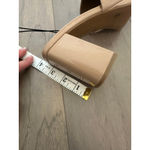 Worthington Nude Patent Platform Block Heel Mules 6.5 Photo 5