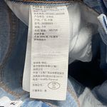 Social Tourist Ultra High Rise Baggy Jeans Hearts Women Sz 7R W 28 Wide Leg Boho Blue Photo 9