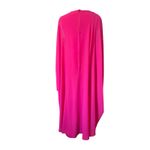 Teri Jon by Rickie Freeman Pink Cape Formal Gown Dress Size 6 Evening Wedding Photo 3